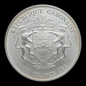 Alternative view of Sudáfrica – 1 Rand 2013 – “Krugerrand” – 1 Onza de Plata .999 (Silver Krugerrand)