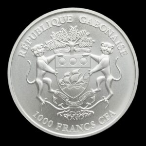 Alternative view of Sudáfrica – 1 Rand 2015 – “Krugerrand” – 1 Onza de Plata .999 (Silver Krugerrand)