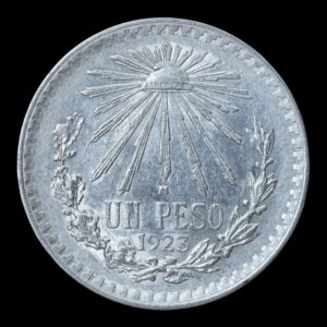 México – Moneda 1 Peso de Plata – 1923 – 16,65 g (.720)