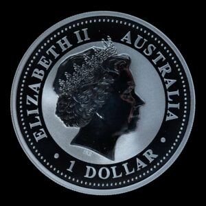 Alternative view of Australia – 1 Dólar Kookaburra 2009 – 1 Onza de Plata .999 – Perth Mint ( Manchas)
