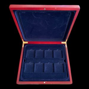 Estuche de Madera para 28 Onzas de Plata y Lingotes