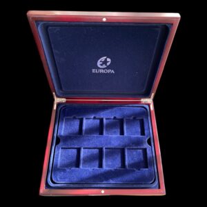 Estuche de Madera para 20 Onzas de Plata y Lingotes