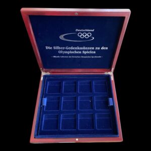 Estuche de Madera para 12 Onzas de Plata y Lingotes