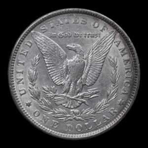 Alternative view of EE. UU. – 1 Dólar de Plata ‘Morgan’ – 1900 Philadelphia Mint –  g (.900)