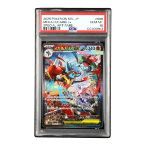 Pokémon – Mega Lucario ex – 088/063 SAR – 2025 (JPN) – PSA 10 GEM MT