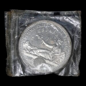 España – 2000 Pesetas – 2001 – “Última Emisión de la Peseta” – Plata .925 – SC