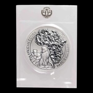 Ruanda – 50 Francs – 2024 – “African Leopard” – 1 Onza de Plata .999