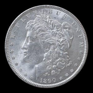 EE. UU. – 1 Dólar de Plata ‘Morgan’ – 1890– Philadelphia Mint  – 26,69 g (.900)