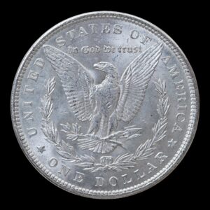Alternative view of EE. UU. – 1 Dólar de Plata ‘Morgan’ – 1890– Philadelphia Mint  – 26,69 g (.900)