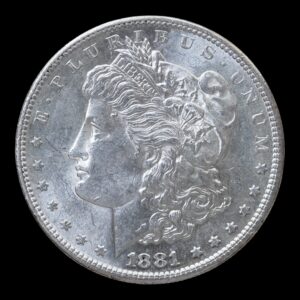 EE. UU. – 1 Dólar de Plata ‘Morgan’ – 1881 S  – San Francisco Mint  – 26,72 g (.900)