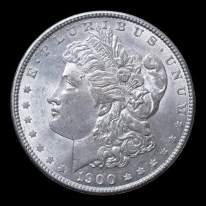 EE. UU. – 1 Dólar de Plata ‘Morgan’ – 1900 Philadelphia Mint –  26,70 g (.900)