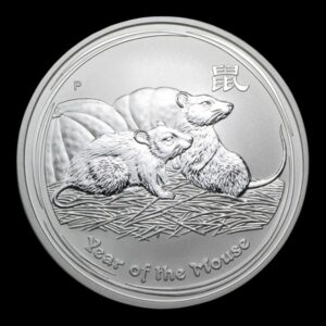 Australia – 1 Onza de Plata .999 ‘Año de la Rata’ – 2008 – Serie Lunar II– The Perth Mint”