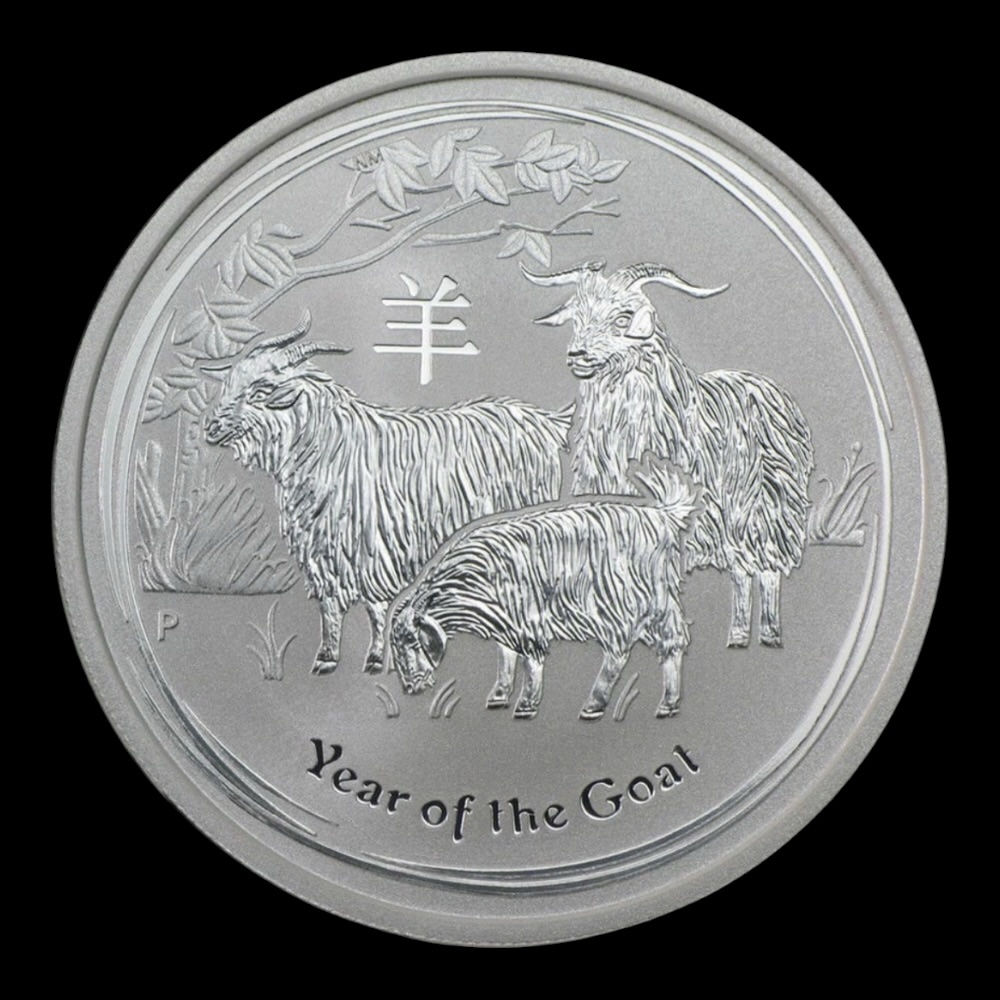 Australia – 1 Onza de Plata .999 ‘Año de la Cabra – 2015 – Serie Lunar II – The Perth Mint