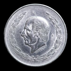 México – 5 Pesos de Plata ‘Hidalgo’ – 1953 – 27,71 g (.720)
