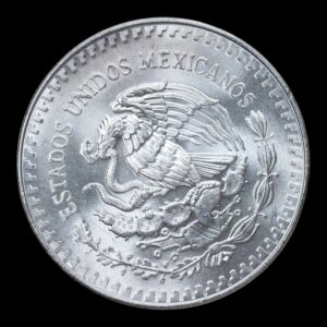 Alternative view of México – 1 Onza de Plata .999 ‘Libertad’ – 1990