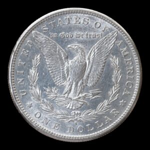 Alternative view of EE. UU. – 1 Dólar de Plata ‘Morgan’ – 1881 S  – San Francisco Mint  – 26,71 g (.900)
