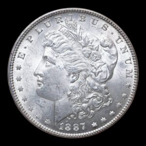 EE. UU. – 1 Dólar de Plata ‘Morgan’ – 1887 – Philadelphia Mint – 26,76 g (.900)