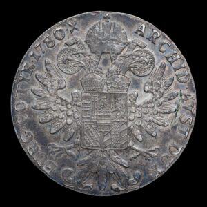 Alternative view of Austria – 1 Thaler “Maria Theresa” – 1780 X – 28,00 g Plata (.833) – Restrike