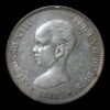 España – 5 Pesetas (Duro) – 1889 89 – Alfonso XIII – Ceca Madrid – M.P.M. – Plata .900 – 24,89 g