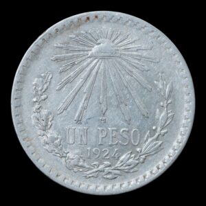 México – Moneda 1 Peso de Plata – 1924 – 16,65 g (.720)