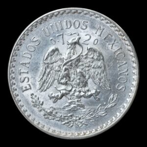 Alternative view of México – Moneda 1 Peso de Plata – 1938 – 16,55 g (.720)