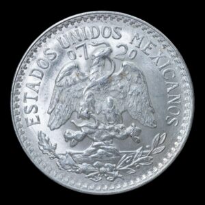 Alternative view of México – 50 Centavos de Plata Resplandor .720 – 1945