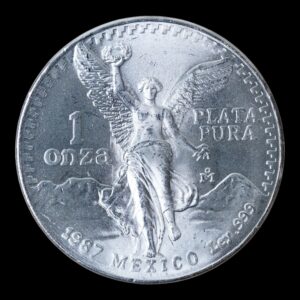 México – 1 Onza de Plata .999 ‘Libertad’ – 1987 (!RARA!)