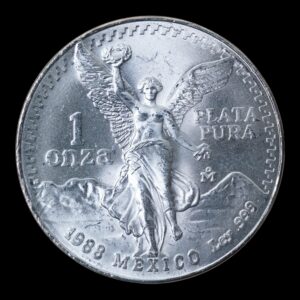 México – 1 Onza de Plata .999 ‘Libertad’ – 1988 (Rara)