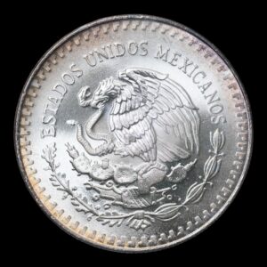 Alternative view of México – 1 Onza de Plata Pura .999 ‘Libertad’ – 1991 (Preciosa Patina)