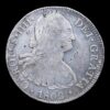 México – 8 Reales de Plata “Carlos IV” – 1802 Mo F.T. - 26,61 g (.903) - Con Resellos