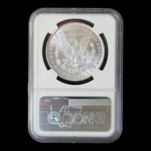 Alternative view of EE. UU. – 1 Dólar de Plata .900 ‘Morgan’ – 1884 – Nueva Orleans (O) – NGC MS63