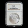 EE. UU. – 1 Dólar de Plata ‘Morgan’ – 1887 – Philadelphia Mint – NGC MS63
