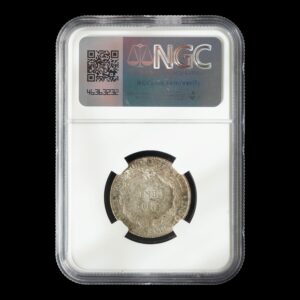 Alternative view of Indochina Francesa – 20 Cents Plata 1930 – NGC MS63