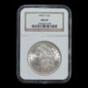 EE. UU. – 1 Dólar de Plata .900  ‘Morgan’ – 1884 – Nueva Orleans (O) – NGC MS63