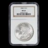 EE. UU. – 1 Dólar de Plata .900  ‘Morgan’ – 1884 – Nueva Orleans (O) – NGC MS63