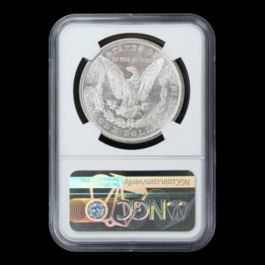 Alternative view of Estados Unidos – 1 Dólar de Plata .900 “Morgan” – 1881-S – NGC MS63