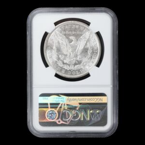 Alternative view of Estados Unidos – 1 Dólar de Plata .900 “Morgan” – 1881-S – NGC MS63