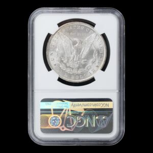 Alternative view of Estados Unidos – 1 Dólar de Plata .900 “Morgan” – 1883 “O” – NGC MS63