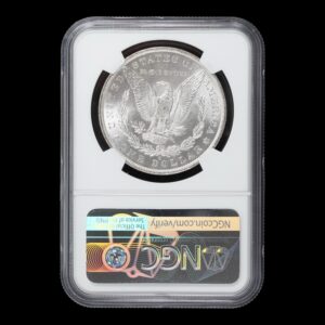 Alternative view of Estados Unidos – 1 Dólar de Plata .900 “Morgan” – 1883 “O” – NGC MS63