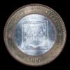 México – 100 Pesos “Distrito Federal” – 2005 Mo – Moneda Bimetálica Conmemorativa – Plata .925