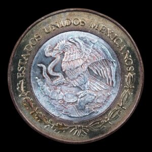 Alternative view of México – 100 Pesos “Estado de Chihuahua” – 2005 Mo – Moneda Bimetálica Conmemorativa – Plata .925
