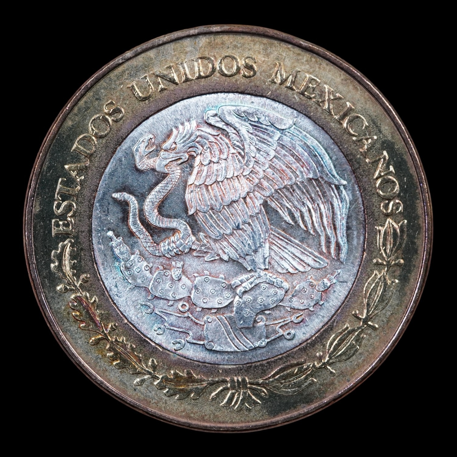 México – 100 Pesos “Estado de Chihuahua” – 2005 Mo – Moneda Bimetálica Conmemorativa – Plata .925 - Imagen 2