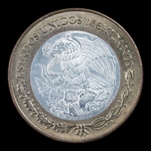 Alternative view of México – 100 Pesos “Estado de Tabasco” – 2004 Mo – Moneda Bimetálica Conmemorativa – Plata .925
