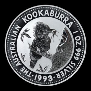 Australia - 1 Onza Kookaburra 1993 - Plata Pura .999 - 1 Dólar - (Perth Mint)