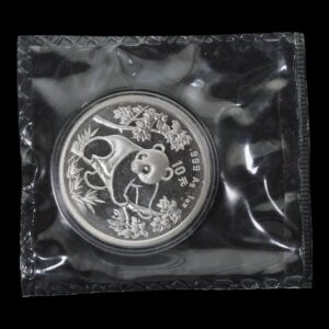Panda 1992 – Moneda 10 Yuan China – 1 Onza de Plata .999 - Sellada