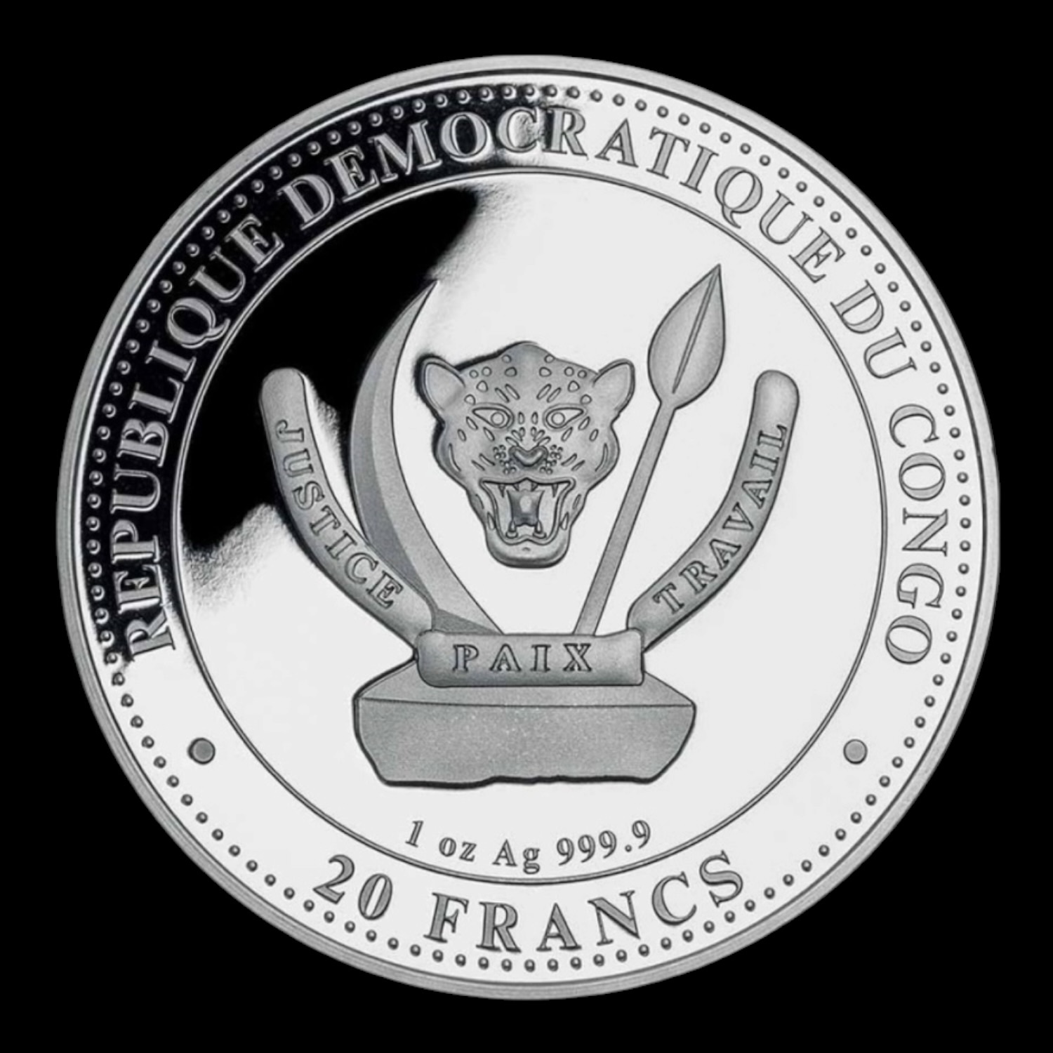 República de Chad – 1 Onza de Plata .999 “Vida Prehistórica II – Titanoboa ” – 20 Francos – 2025 - Imagen 2