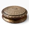 Elegante Caja Francesa de Plata de Ley con Guilloché – Principios del Siglo XX