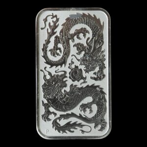 Australia – 1 Dólar “Dragon Rectangular” 2020 – 1 Onza de Plata .9999 – Perth Mint