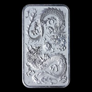 Australia – 1 Dólar “Dragon Rectangular” 2020 – 1 Onza de Plata .9999 – Perth Mint