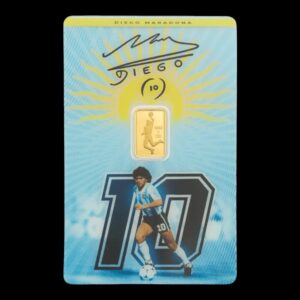 PAMP – 1 Gramo de Oro – .9999 – “Maradona: La Mano de Oro” – Edición Limitada 15.000 Ud.